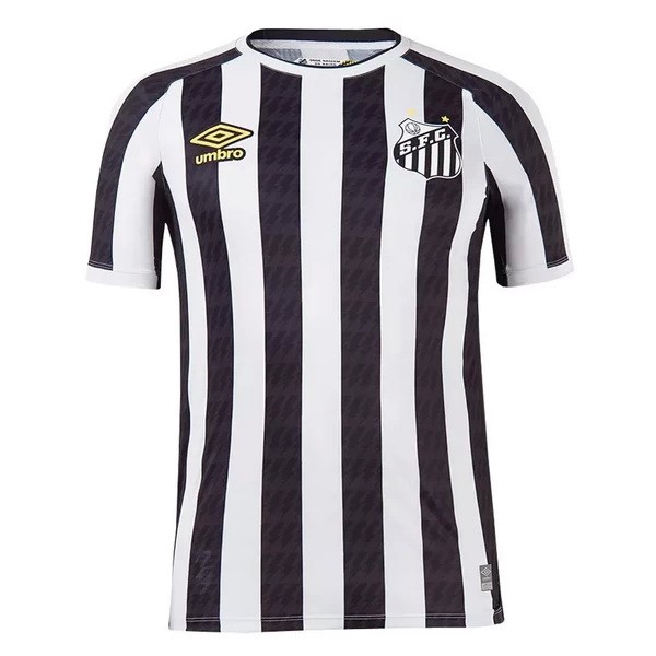 Tailandia Camiseta Santos 2nd 2021-2022 Negro Blanco